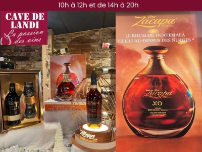 Animation et dégustation rhum Zacapa