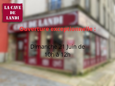 Ouverture exceptionnelle